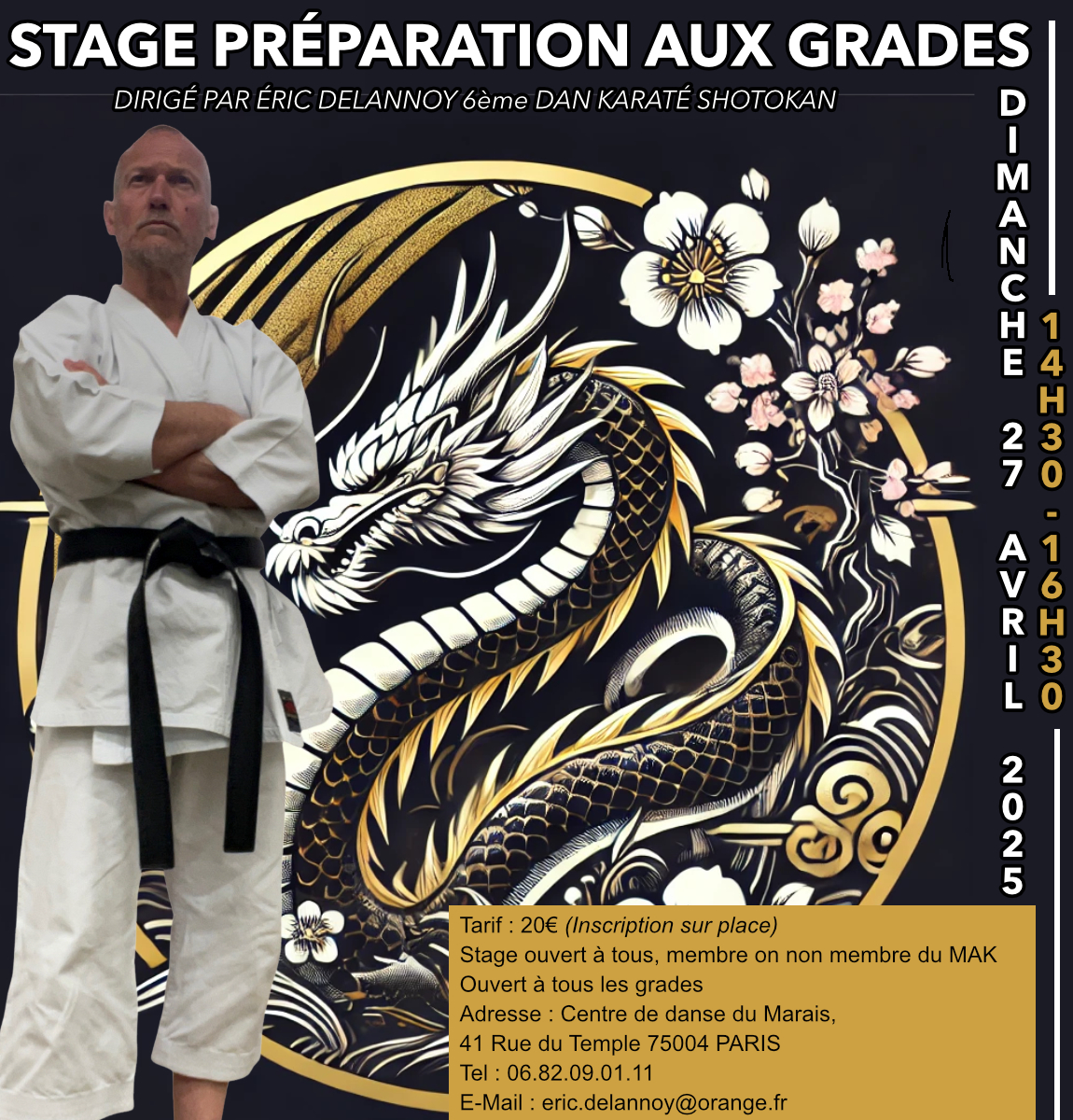 Stage préparation aux grades de Karaté